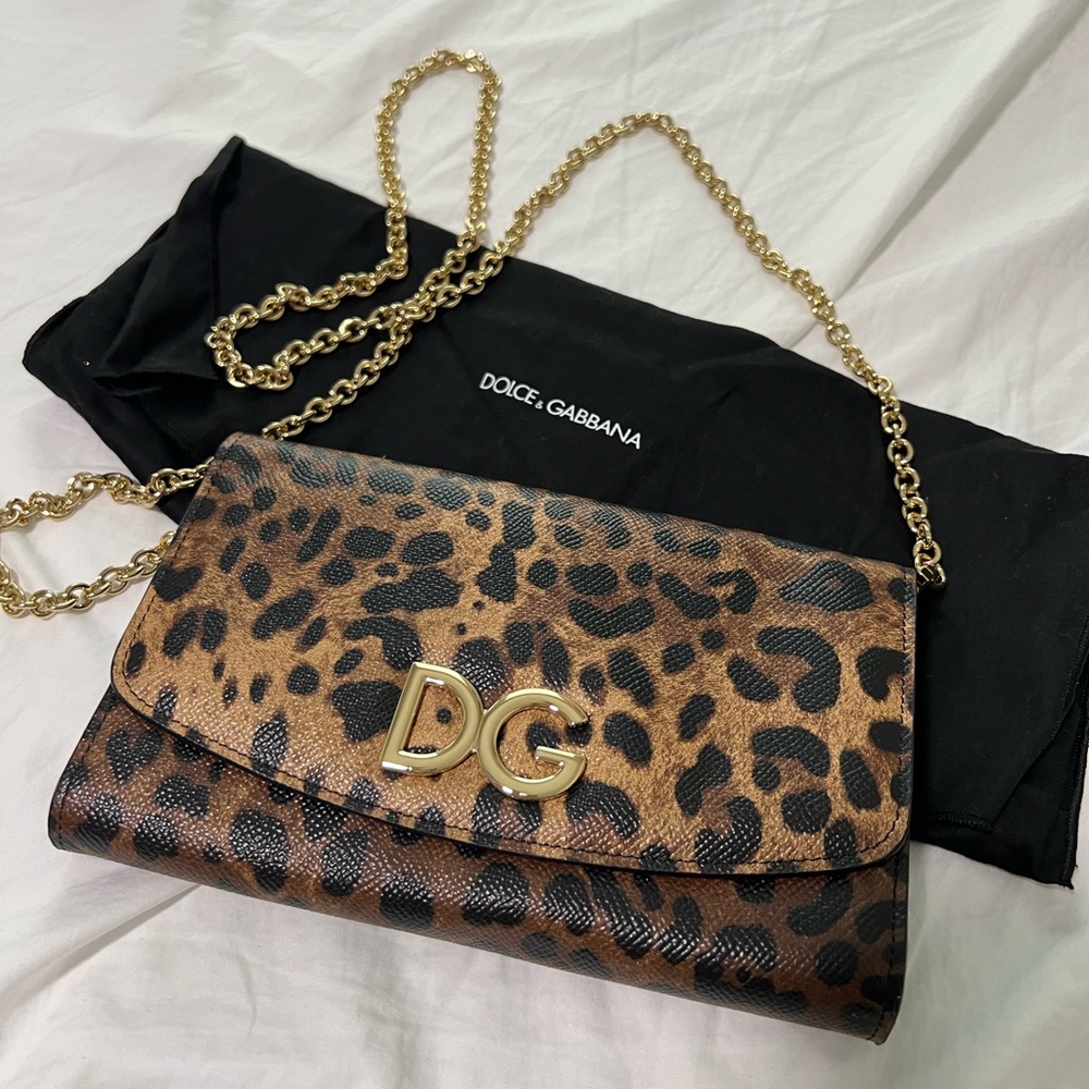 D&G leopard crossbody